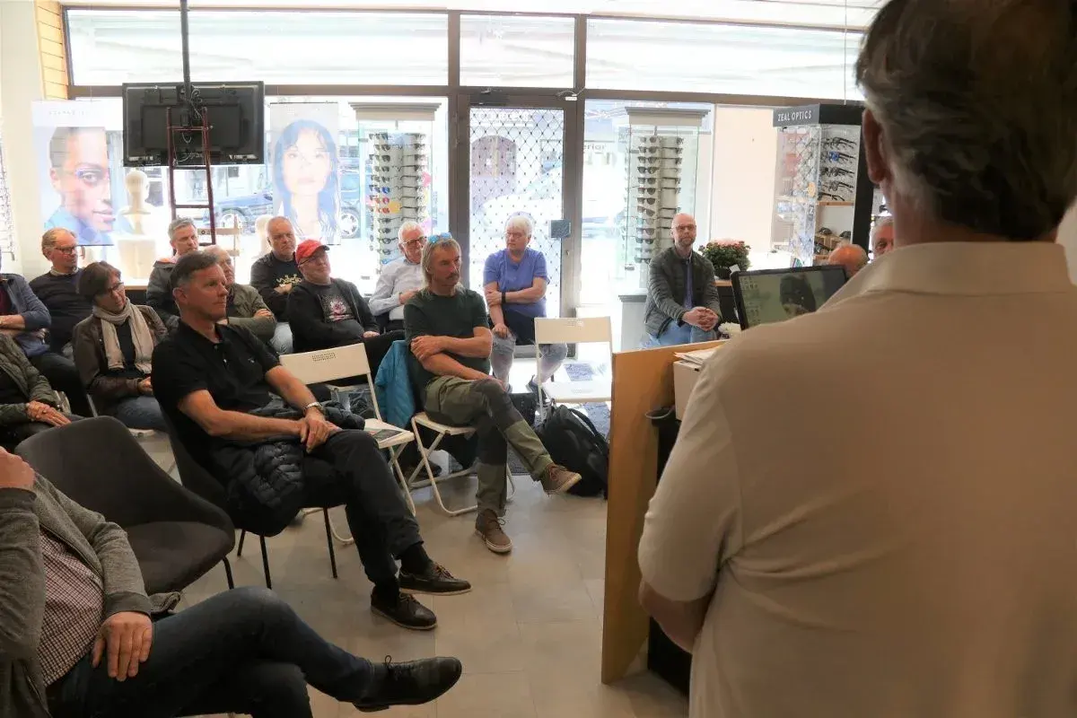 Foredrag om syn i butikken